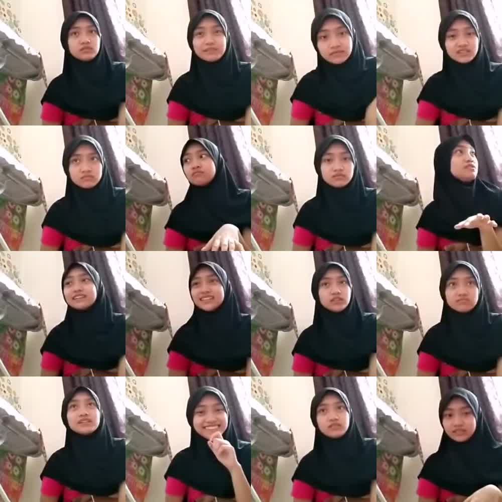 hijab Hitam VCS sama ayang sambil cerita